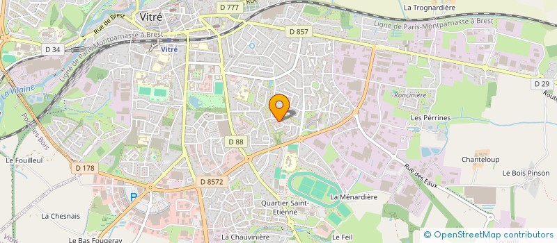 localisation de l'entreprise MONSIEUR MMADI IBRAHIM  VITRE