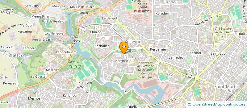localisation de l'entreprise MONSIEUR MMADI SOILIHI HASSANI à BREST