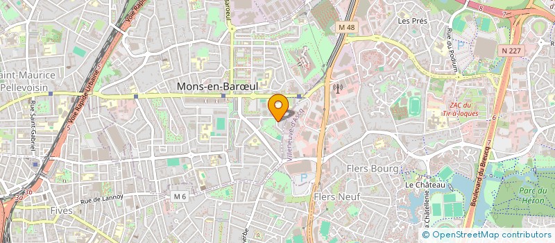 localisation de l'entreprise MONSIEUR MNATSAKAN AMIRJANYAN  MONS-EN-BARUL