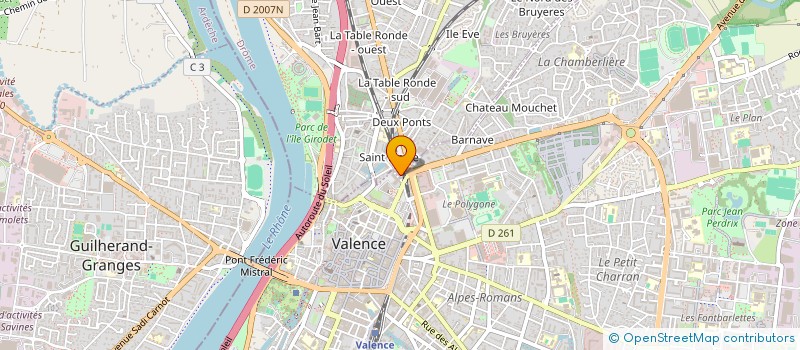 localisation de l'entreprise MONSIEUR MNATSAKAN KUSHAKHCHYAN à BOURG-LES-VALENCE