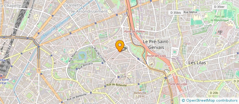 localisation de l'entreprise MONSIEUR MNEVIS BOUTROS  PARIS