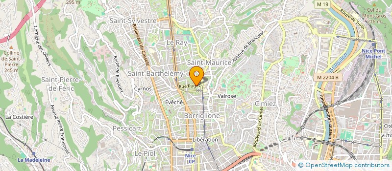 localisation de l'entreprise MONSIEUR MOACIR FERREIRA  NICE