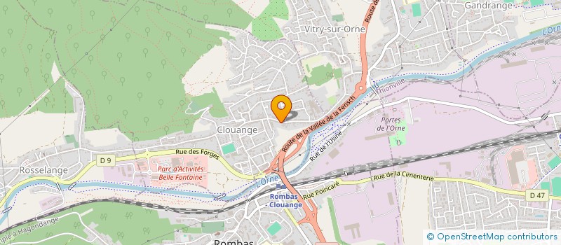 localisation de l'entreprise MONSIEUR MOAD EL IBRAHYMY  CLOUANGE