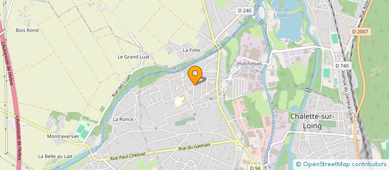 localisation de l'entreprise MONSIEUR MOAD EL MOQADDEM à CHALETTE-SUR-LOING