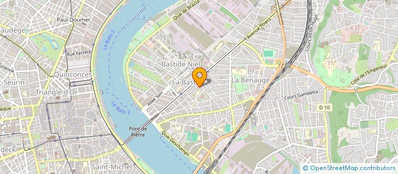 localisation de l'entreprise MONSIEUR MOAD LOTFI  BORDEAUX