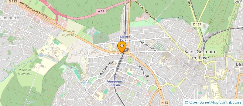 localisation de l'entreprise MONSIEUR MOAD TALHA  SAINT-GERMAIN-EN-LAYE