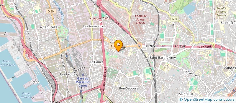 localisation de l'entreprise MONSIEUR MOAHAMMED HACHANI à MARSEILLE
