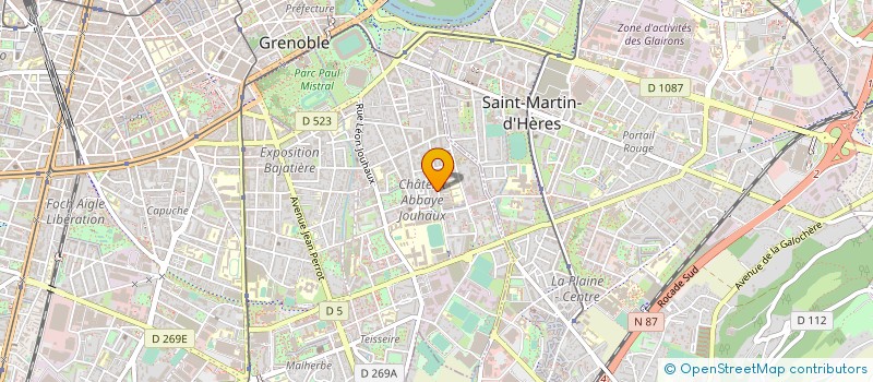 localisation de l'entreprise MONSIEUR MOAMED GUIRE à GRENOBLE