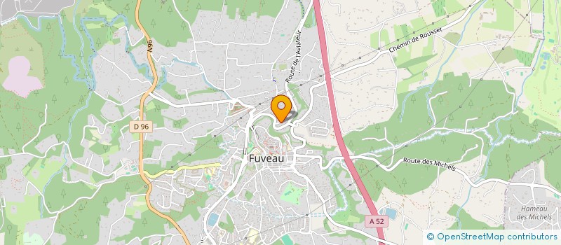 localisation de l'entreprise MONSIEUR MOANA DEGAGE  FUVEAU