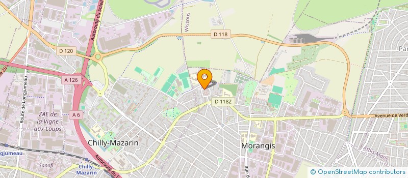 localisation de l'entreprise MONSIEUR MOATASSEM AFRAKLA  MORANGIS