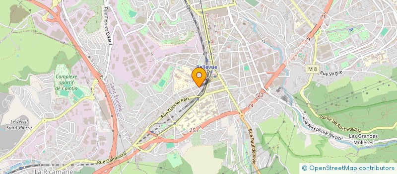 localisation de l'entreprise MONSIEUR MOATASSIM BOUGNOUCH  SAINT-ETIENNE