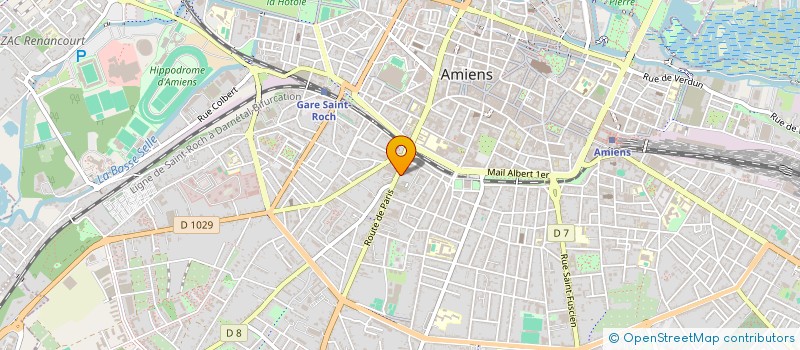 localisation de l'entreprise MONSIEUR MOATAZ JANI à AMIENS