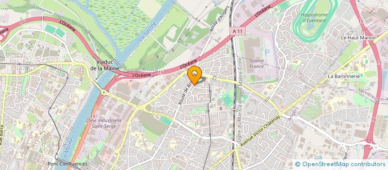 localisation de l'entreprise MONSIEUR MOBARAK ELTAHIR HAROUN à ANGERS