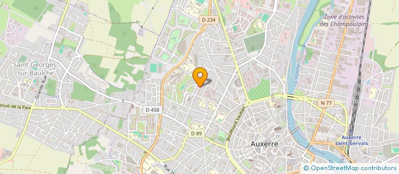 localisation de l'entreprise MONSIEUR MOBARAK FAROK MOHEMMED à AUXERRE