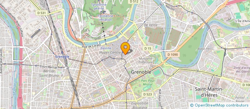 localisation de l'entreprise MONSIEUR MOBIN AHMED  GRENOBLE