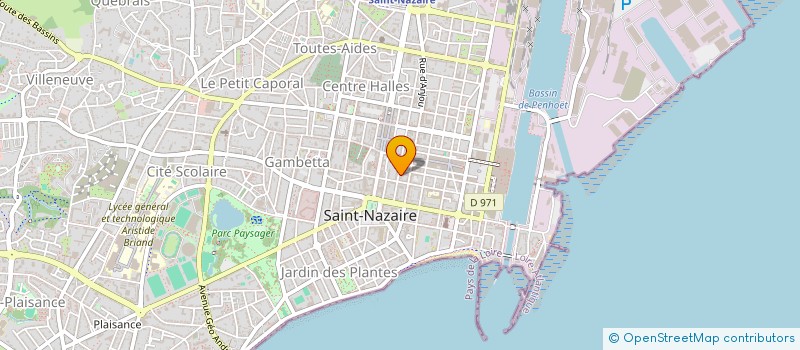 localisation de l'entreprise MONSIEUR MOBINULLAH SAFI  SAINT-NAZAIRE