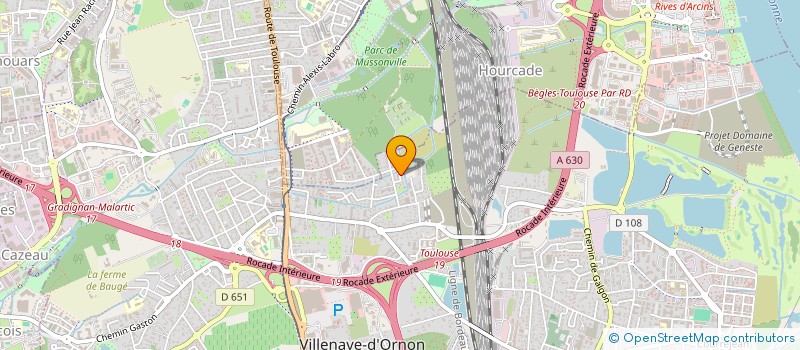 localisation de l'entreprise MONSIEUR MOBIO MOBIO  VILLENAVE-D'ORNON