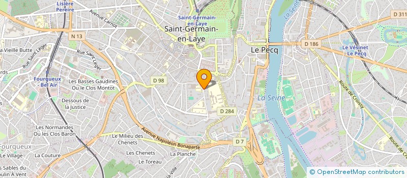 localisation de l'entreprise MONSIEUR MOCKTAR TOURE  SAINT-GERMAIN-EN-LAYE