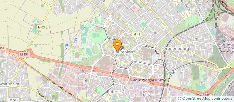 localisation de l'entreprise MONSIEUR MOCTAR DIOP à STRASBOURG