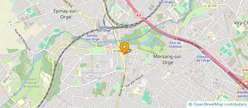 localisation de l'entreprise MONSIEUR MOCTAR KONATE  VILLEMOISSON-SUR-ORGE