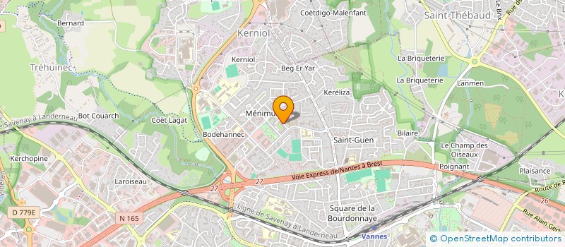 localisation de l'entreprise MONSIEUR MOCTAR MANE  VANNES