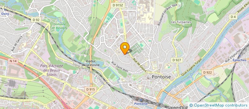 localisation de l'entreprise MONSIEUR MOCTAR N'DIAYE  PONTOISE