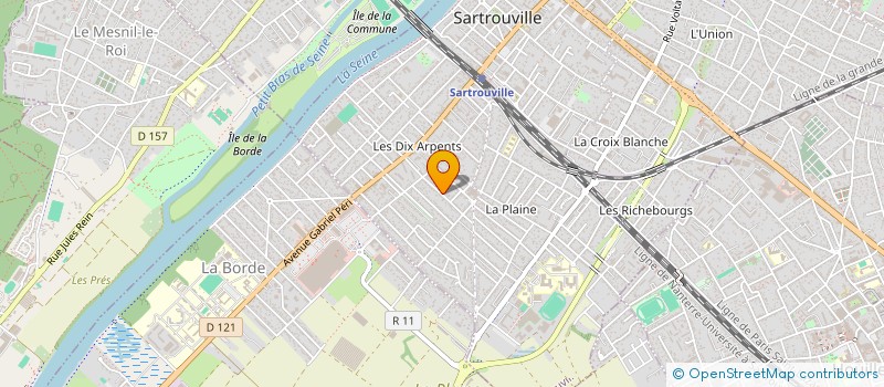 localisation de l'entreprise MONSIEUR MOCTAR SACKO à SARTROUVILLE