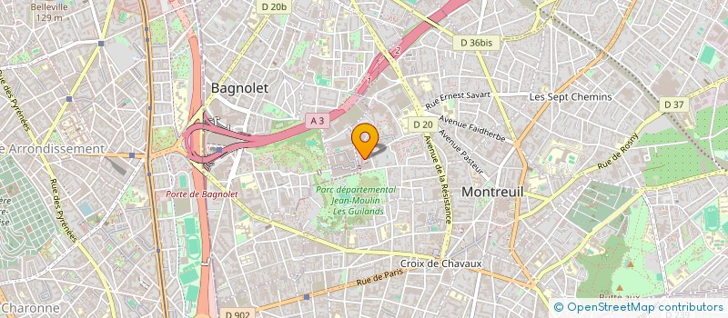 localisation de l'entreprise MONSIEUR MOCTAR TOURE à MONTREUIL