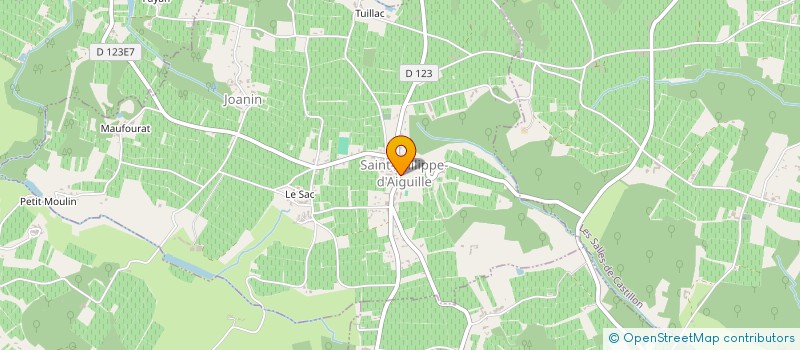 localisation de l'entreprise MONSIEUR MODESTE ANGO  SAINT-PHILIPPE-D'AIGUILLE