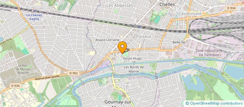 localisation de l'entreprise MONSIEUR MODESTE KOKO  CHELLES