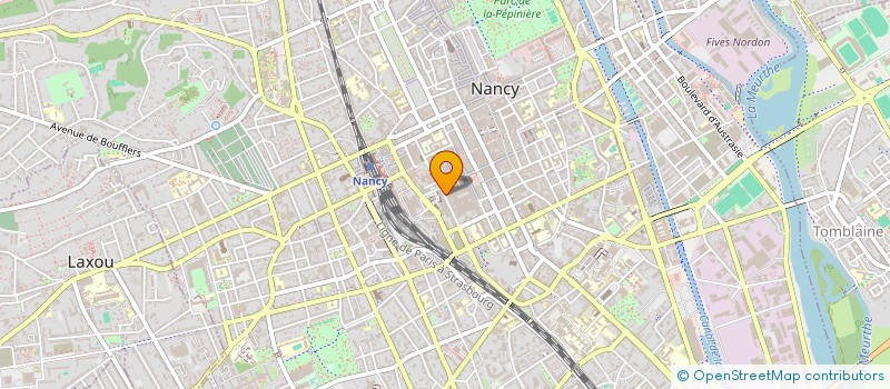 localisation de l'entreprise MONSIEUR MODESTE YAHOUEDEOU  NANCY