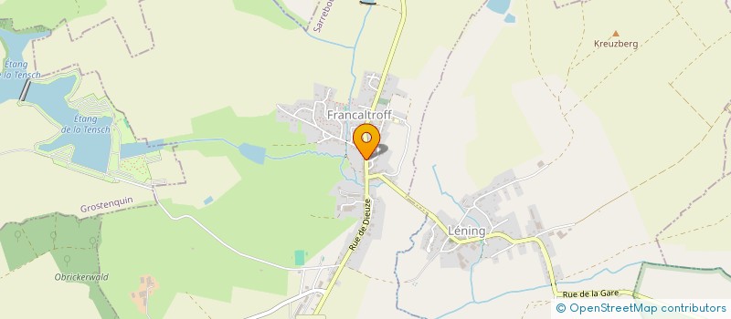 localisation de l'entreprise MONSIEUR MODESTO DE SOUSA BAPTISTA  FRANCALTROFF