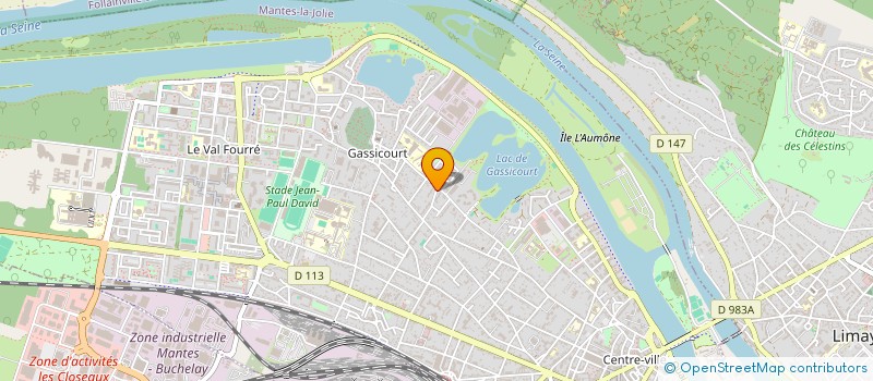 localisation de l'entreprise MONSIEUR MODESTUS UDUGO  MANTES-LA-JOLIE