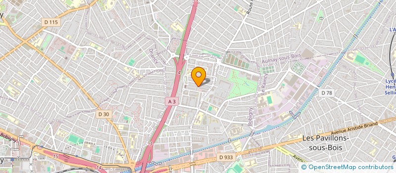 localisation de l'entreprise MONSIEUR MODI BARADJI  BONDY