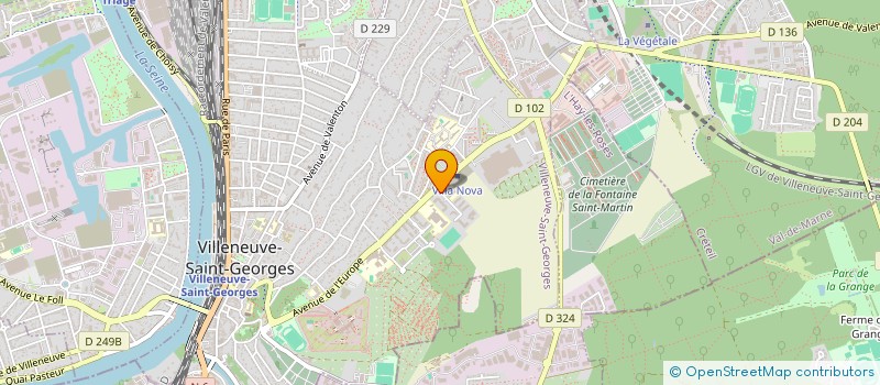 localisation de l'entreprise MONSIEUR MODIBO COULIBALY à VILLENEUVE-SAINT-GEORGES