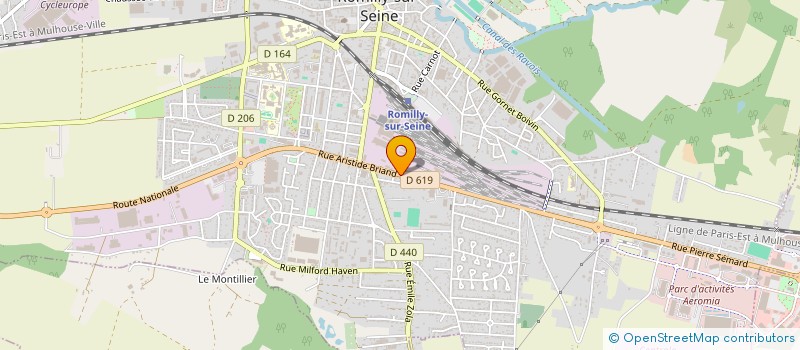 localisation de l'entreprise MONSIEUR MODIBO DOUBIA  ROMILLY-SUR-SEINE