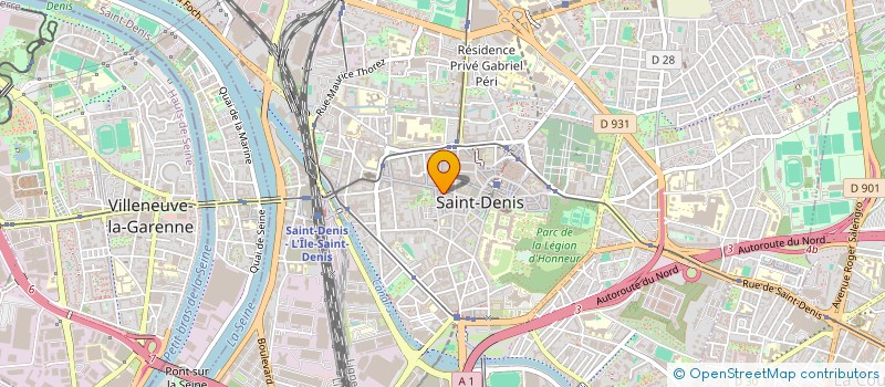 localisation de l'entreprise MONSIEUR MODIBO DRISSA COULIBALY à SAINT-DENIS