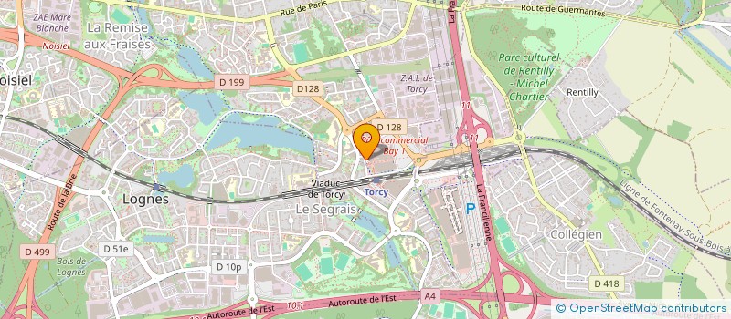 localisation de l'entreprise MONSIEUR MODIBO FOFANA  TORCY