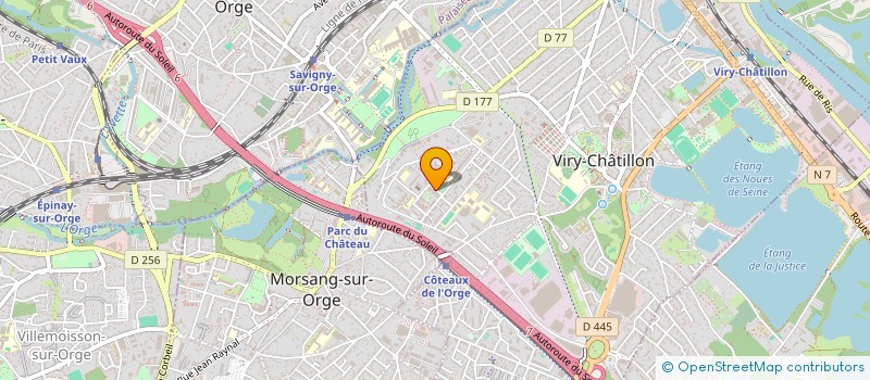 localisation de l'entreprise MONSIEUR MODIBO FOFANA à VIRY-CHATILLON