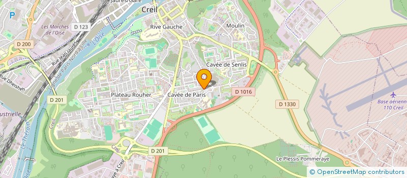 localisation de l'entreprise MONSIEUR MODIBO KOITA à CREIL