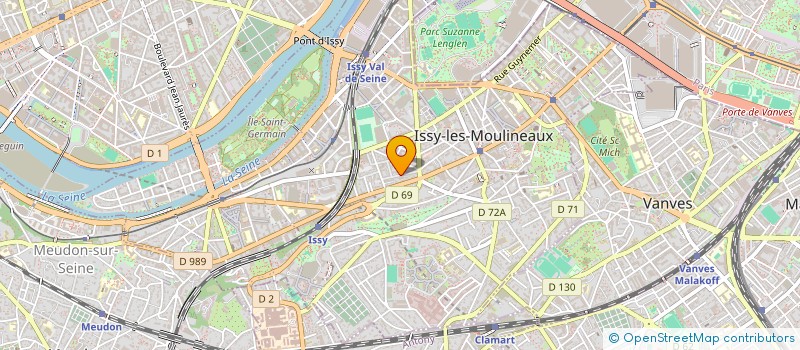 localisation de l'entreprise MONSIEUR MODIBO KOITA à ISSY-LES-MOULINEAUX