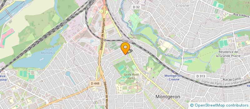 localisation de l'entreprise MONSIEUR MODIBO SOGOBA  MONTGERON