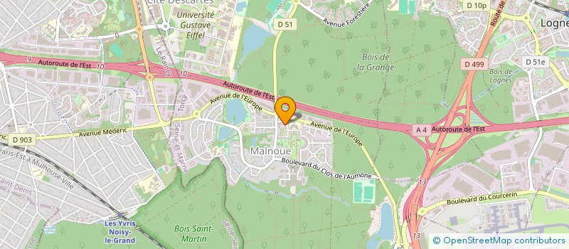 localisation de l'entreprise MONSIEUR MODIBO TIMERA  EMERAINVILLE