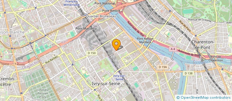 localisation de l'entreprise MONSIEUR MODIBO TRAORE  IVRY-SUR-SEINE