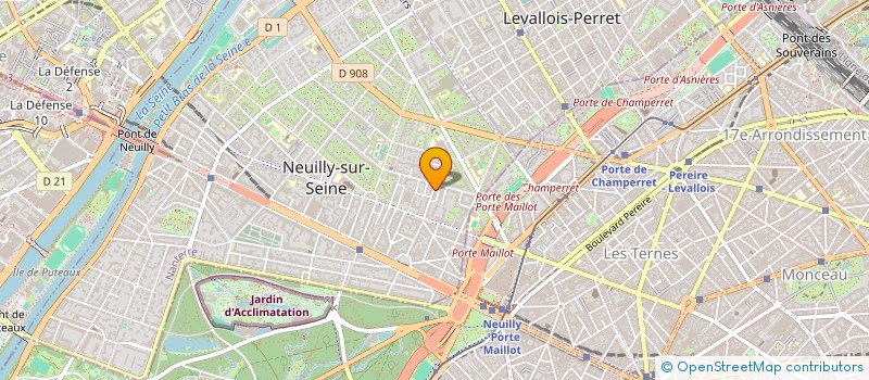localisation de l'entreprise MONSIEUR MODLAND MBAYA MBON à NEUILLY-SUR-SEINE