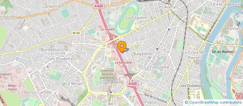 localisation de l'entreprise MONSIEUR MODOU DIA à TOULOUSE