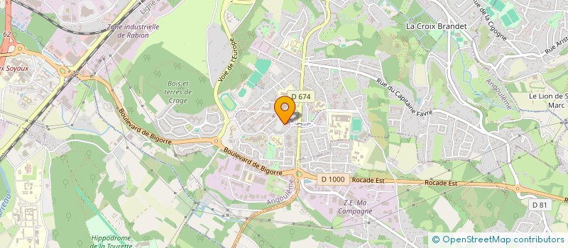 localisation de l'entreprise MONSIEUR MODOU DIENG à ANGOULEME
