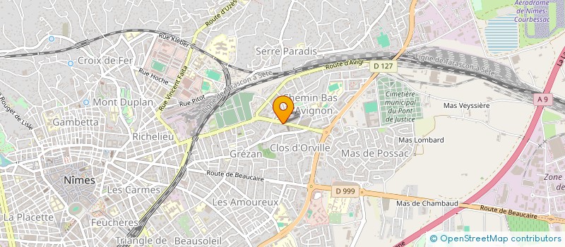 localisation de l'entreprise MONSIEUR MODOU DIENG NDIAYE  NIMES