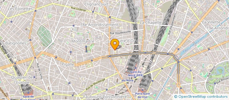 localisation de l'entreprise MONSIEUR MODOU FALL  PARIS