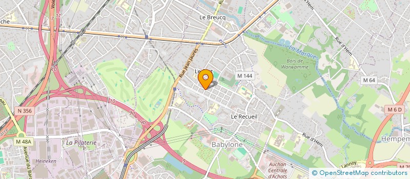 localisation de l'entreprise MONSIEUR MODOU FALL  VILLENEUVE-D'ASCQ